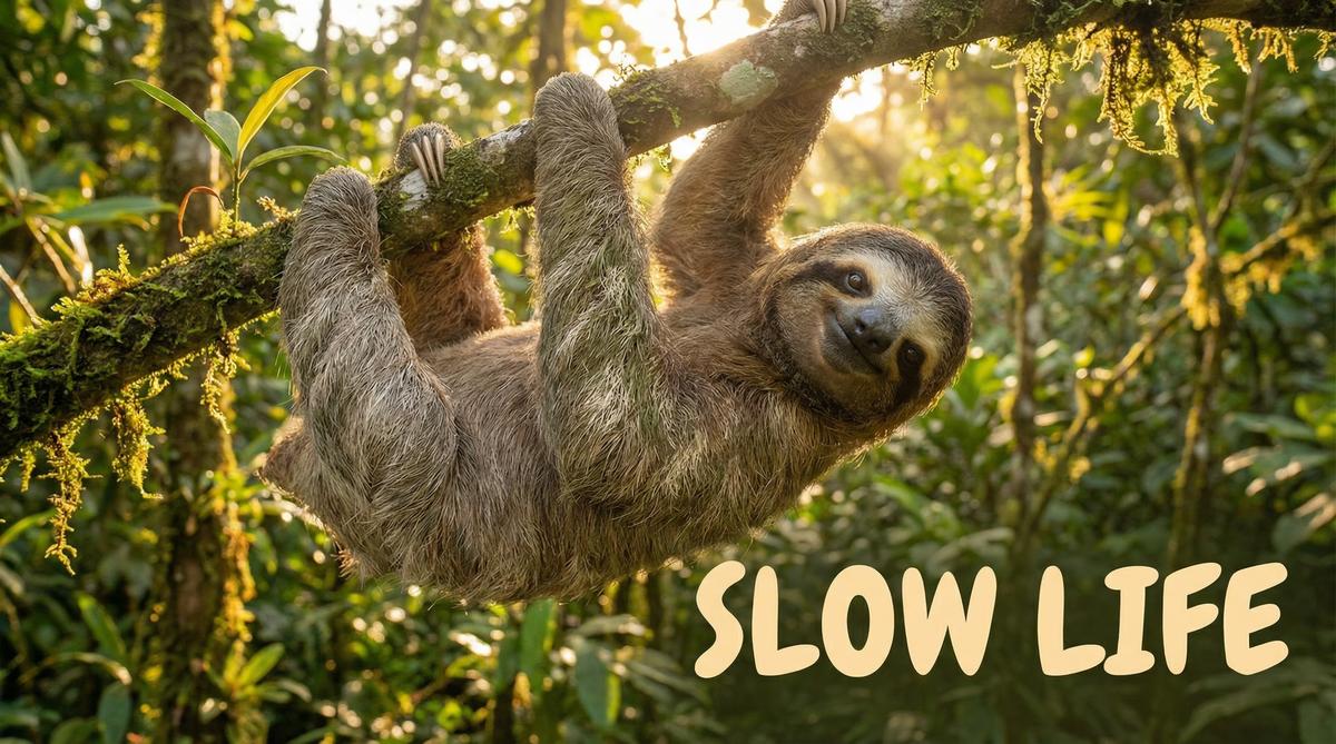 抖阴树懒慢生活视频分享